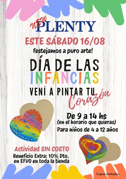 Festejamos el día de las infancias a puro arte!
