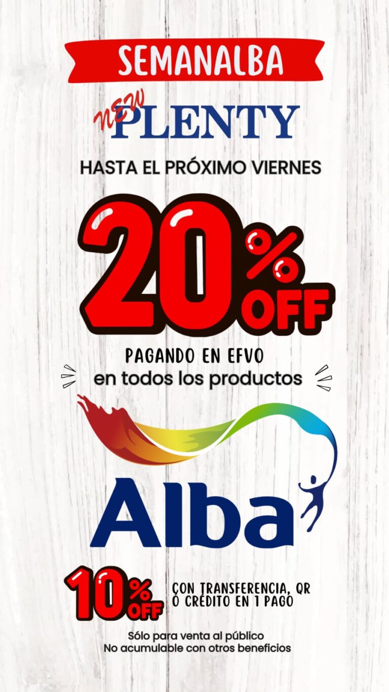20% Off Alba