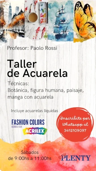 Taller de acuarela