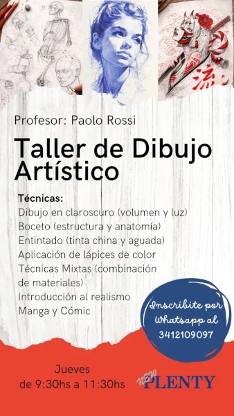 Taller de dibujo artístico