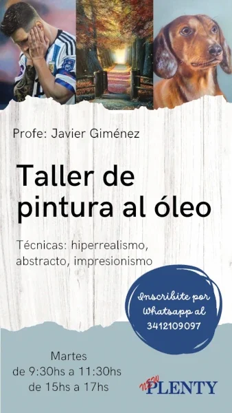 Taller de pintura al óleo